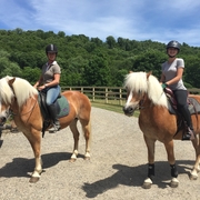 Raphael & Advocate after a ride